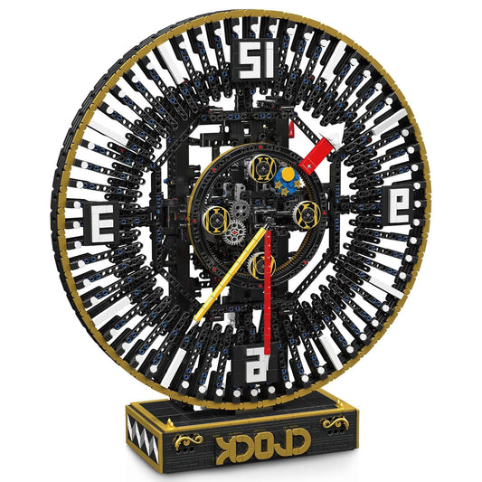 Motorized Steampunk Mechanical Clock | 3674pcs