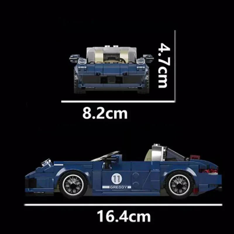 Mini Retro 911 Targa Coupe | 366pcs