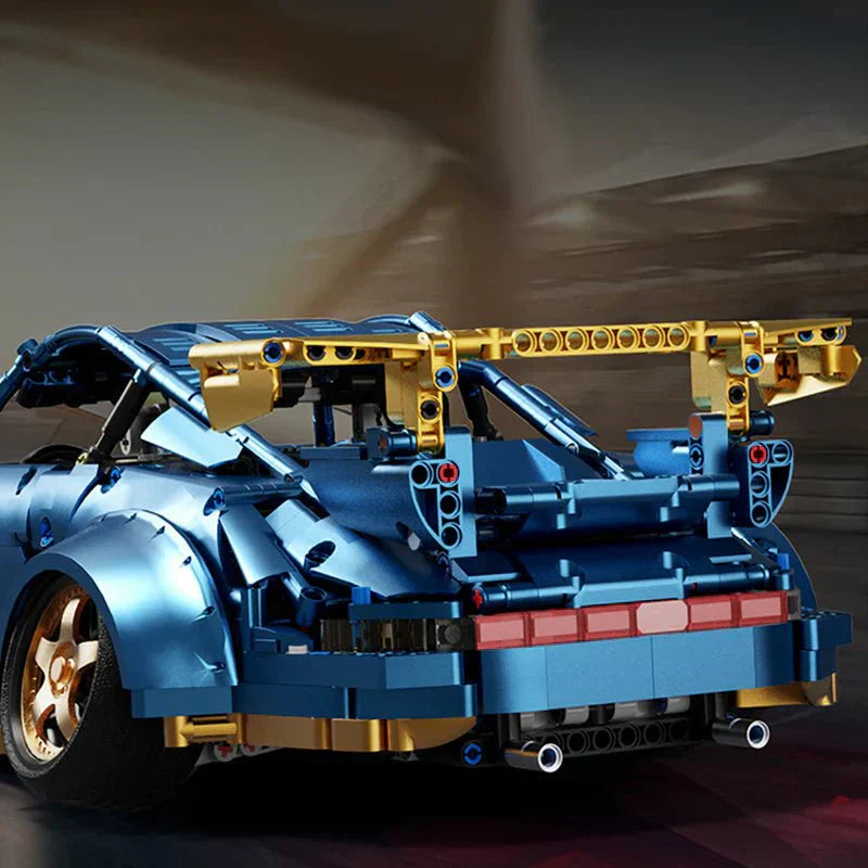 Widebody 911 RWB Blue | 2124pcs