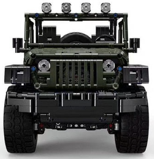 Jurassic 4x4 Wrangler Remote Control | 2048pcs