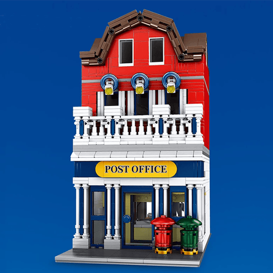 British Post Office with Bus | 2178pcs