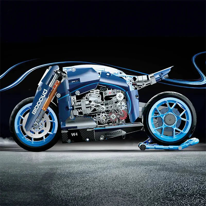 Futuristic Concept Motorcycle | 986pcs