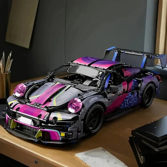 Cyberpunk 911 GT Race Coupe | 1611pcs