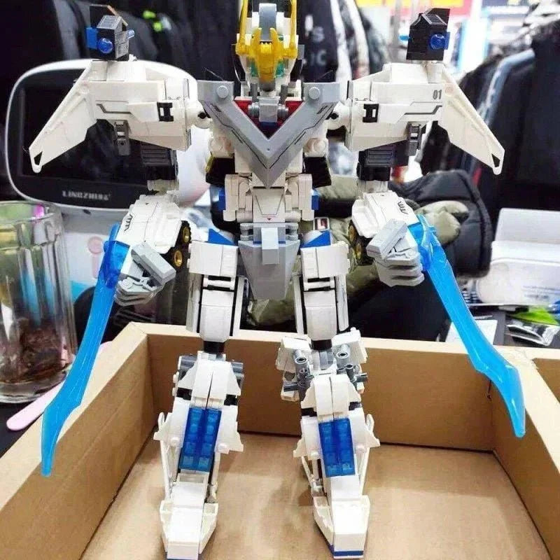 Deformation Wind Blade Mech Robot | 901pcs