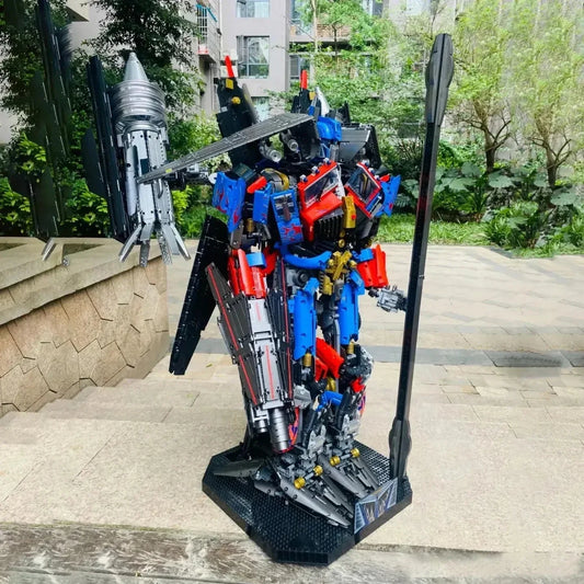 DJ Rambo Man Mecha Transformer Robot | 8862pcs