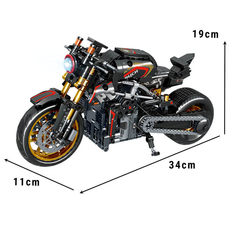 Carbon Naked Streetfighter | 890pcs