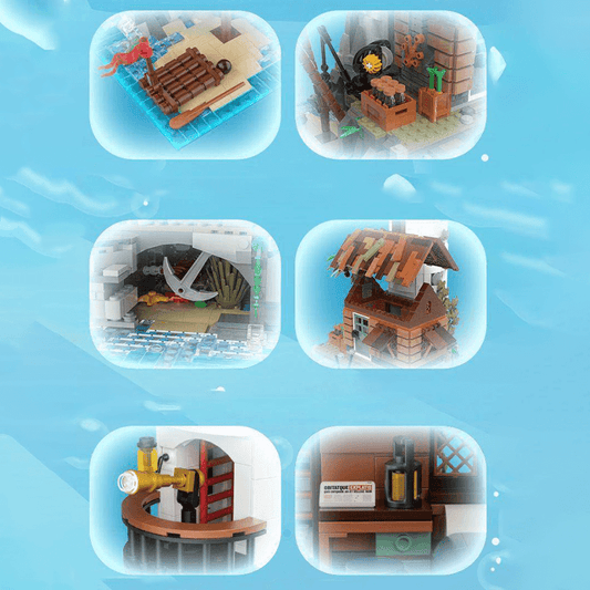 Fishing Village Lighthouse | 2339pcs