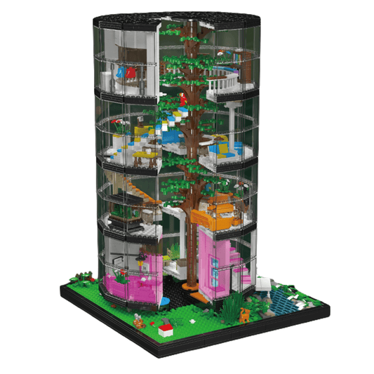 Glass Dome Tree House | 3465pcs