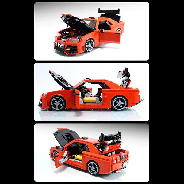 JDM Twin-Turbo Street Beast R34 | 1285pcs