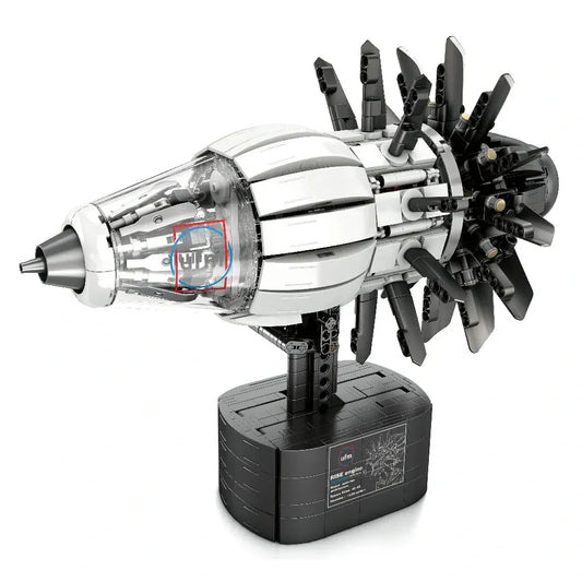 High-Bypass Turbofan Engine | 1351pcs