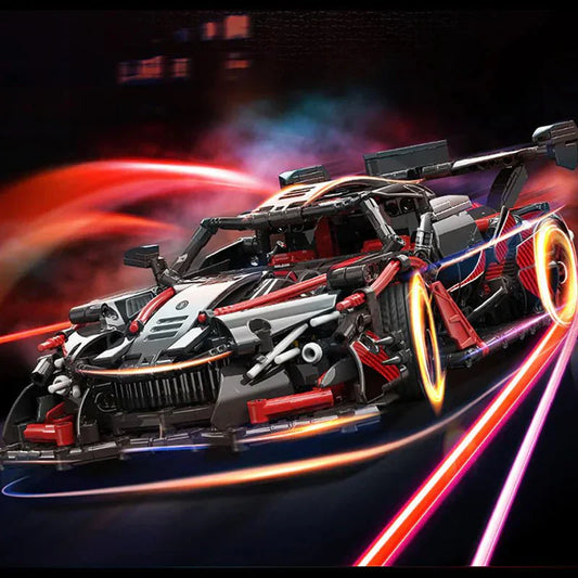 Red Concept Hypercar | 1390pcs