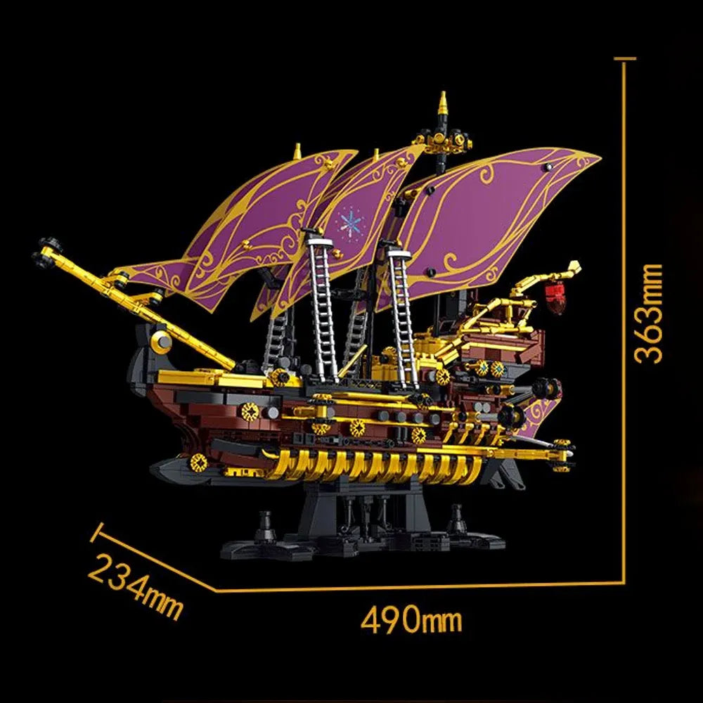 Steampunk Pirate Ship | 2225pcs