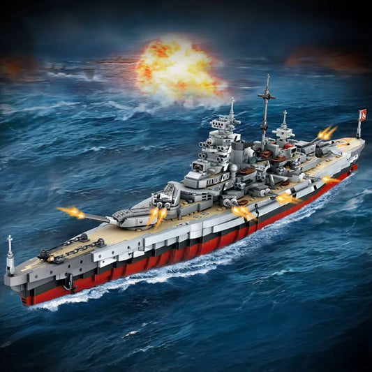 Royal Navy Queen Elizabeth Battleship | 2277pcs