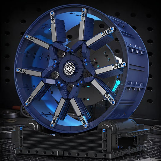 French W16 Hypercar Wheel Display | 1050pcs
