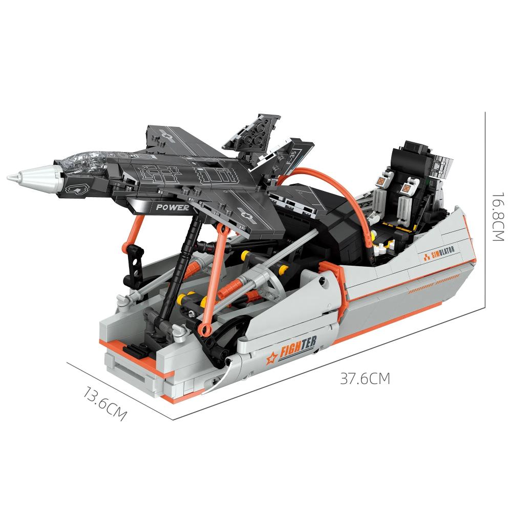 F35 Fighter Jet Simulator | 941pcs