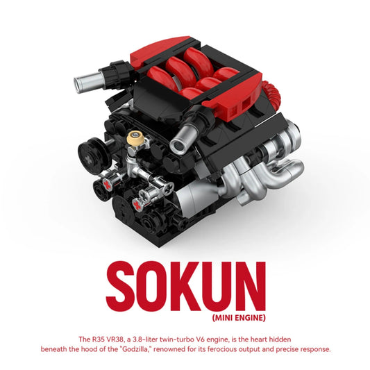 Nissan R35 VR38DETT Engine | 392 Pcs