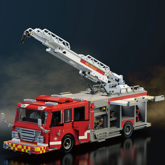 US Firetruck Elevated Water Towers | 3033pcs