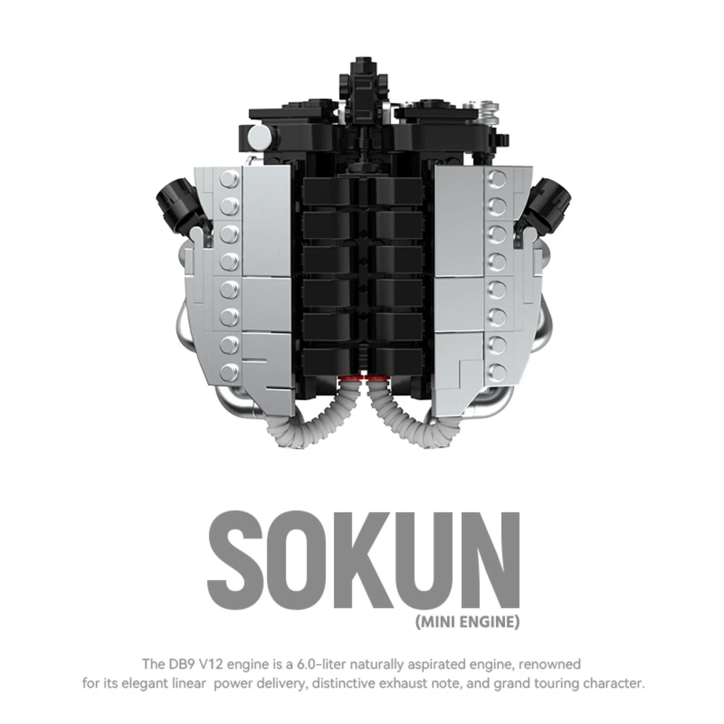 Aston Martin DB9V12 Engine | 375 Pcs