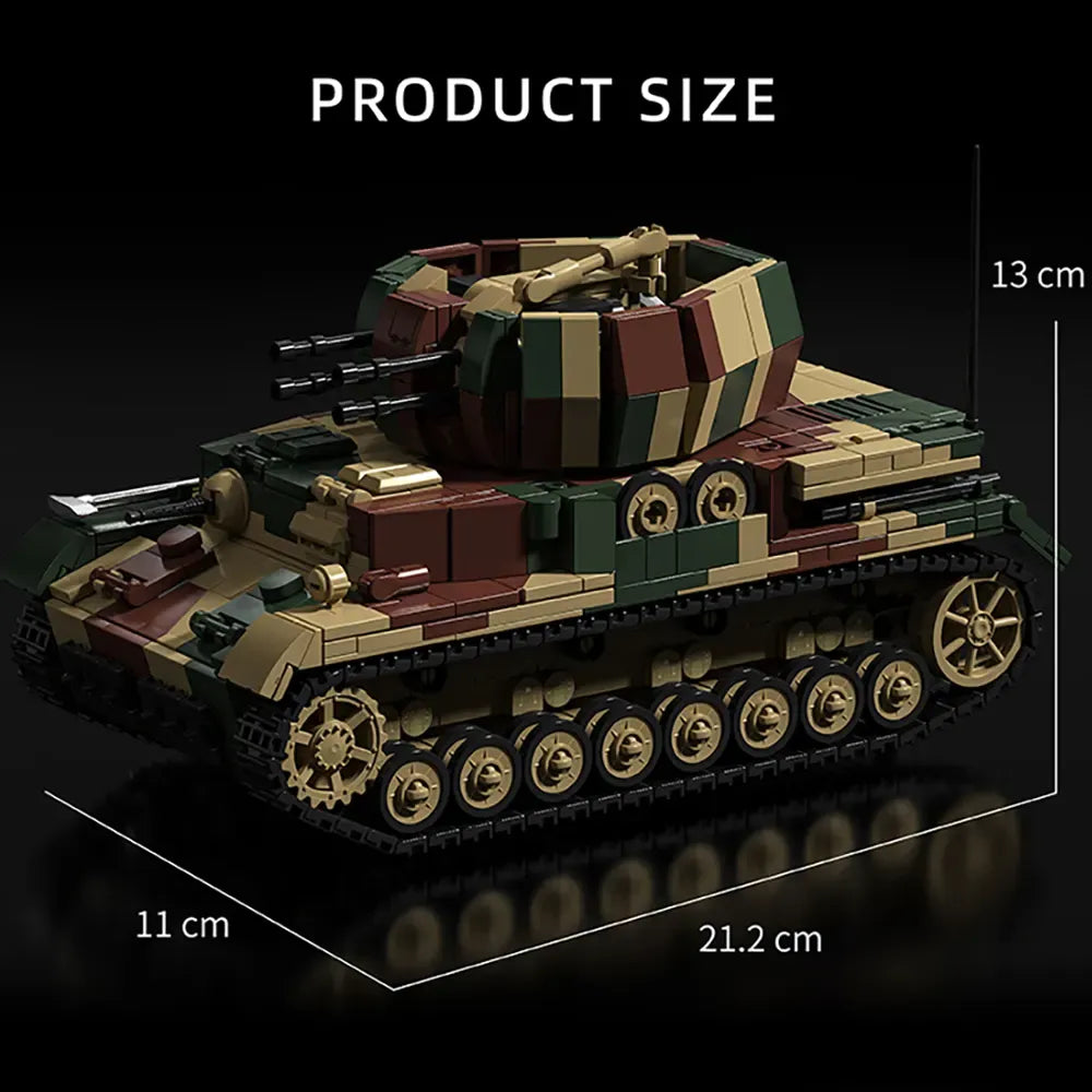 Wirbelwind Flakpanzer IV Tank | 1474pcs