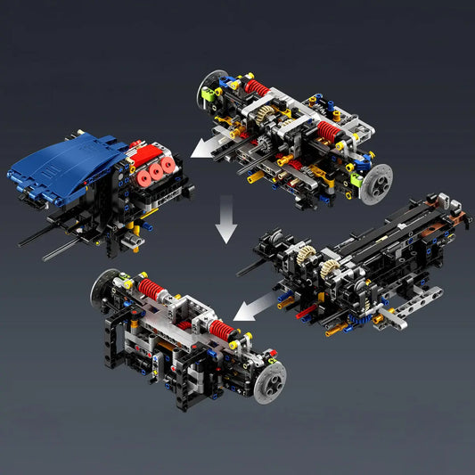 Italian F80 1200hp Supercar | 4794pcs
