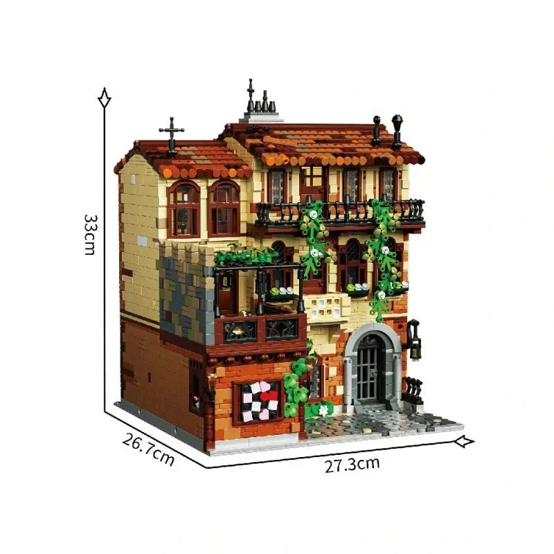 Juliet Balcony Modular Building | 3800pcs
