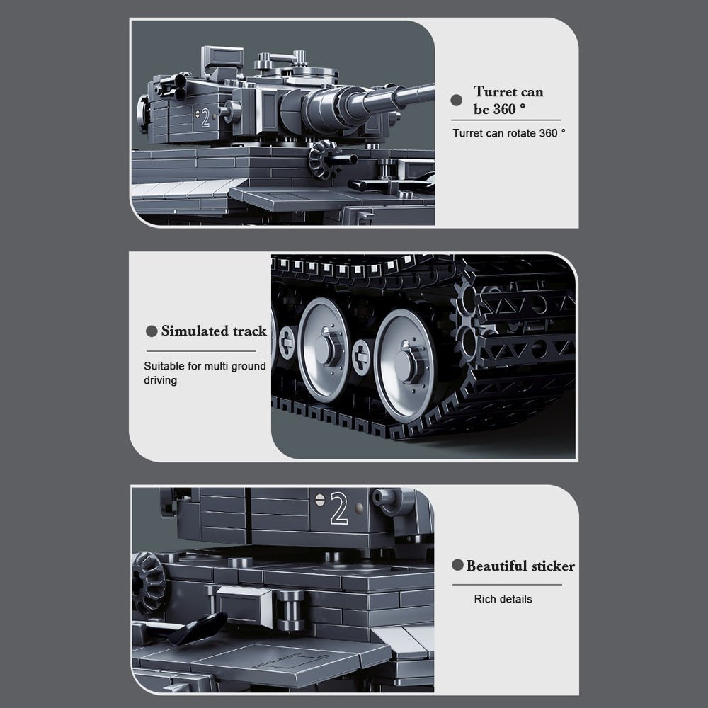 M38-B0851 Panzerkampfwagen Tiger Remote Controlled