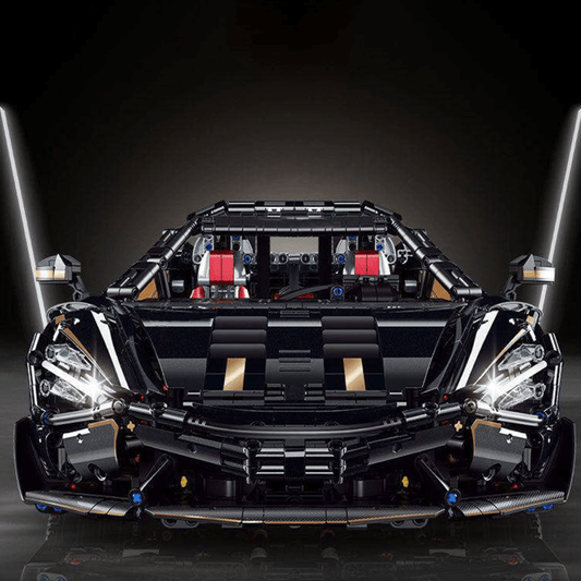 Black V8 720s Spider Supercar | 3657pcs