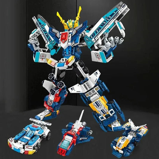 Mecha Warrior Transformed Steel Robot Bricks Toy | 702pcs