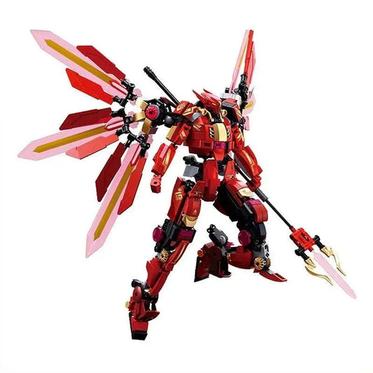 Movie Halberd Athena Transforming Mecha Robot Bricks Toy | 511pcs