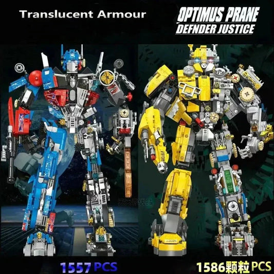 Optimus Prime Mecha Justice Robot Bricks Toy | 1557pcs