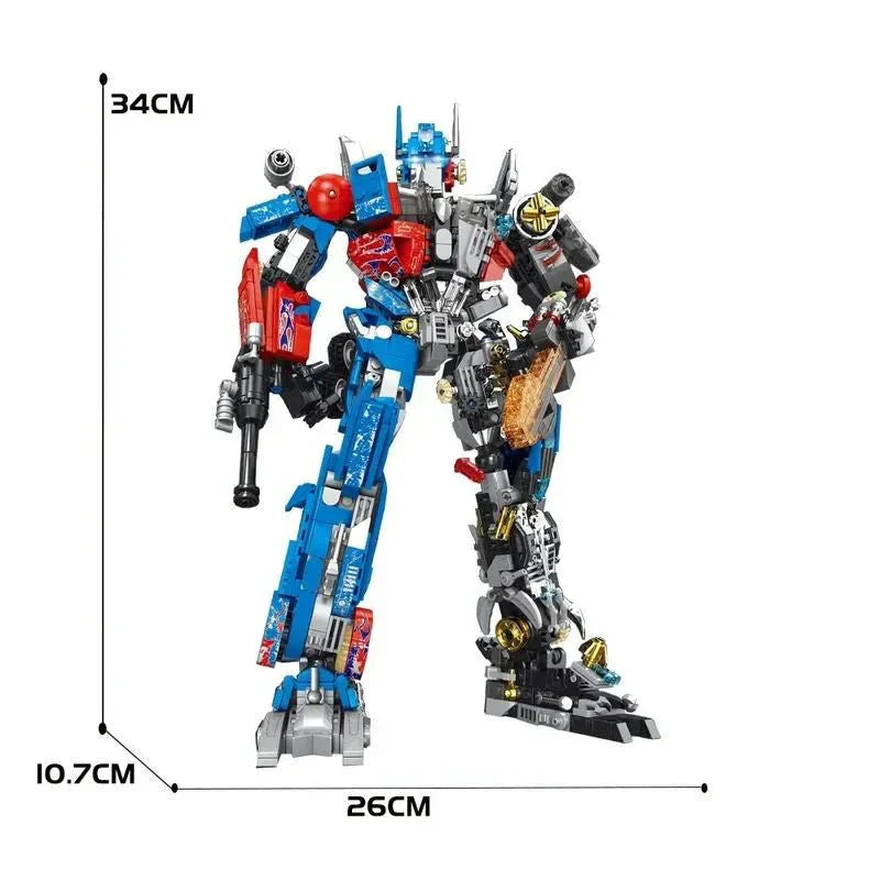 Optimus Prime Mecha Justice Robot Bricks Toy | 1557pcs