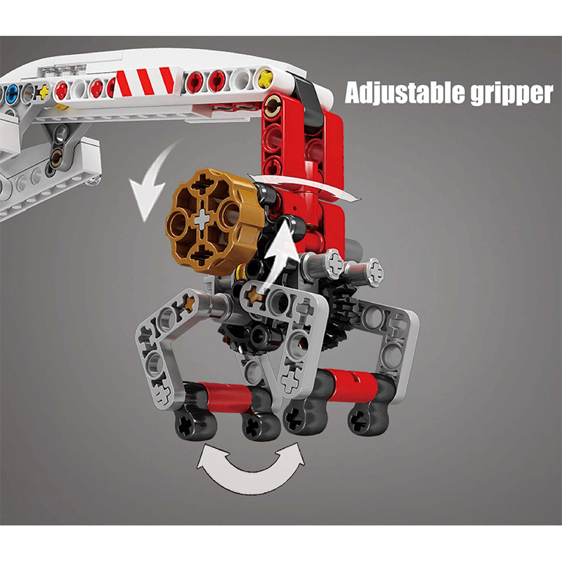 Pneumatic Forestry Harvester | 938pcs
