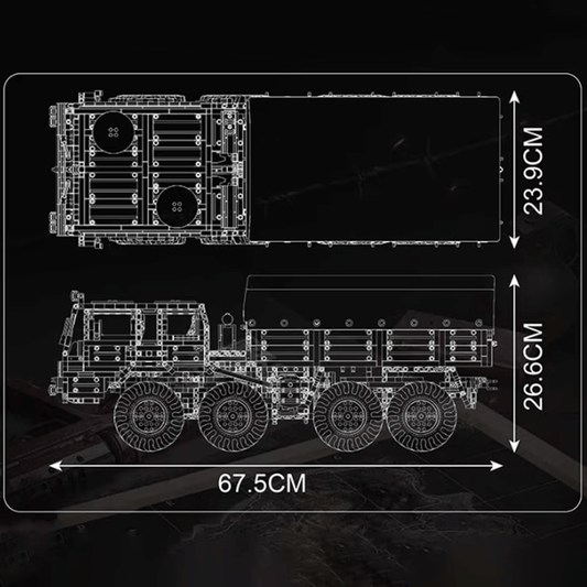 RC 4x4 Military Hauler | 4732pcs