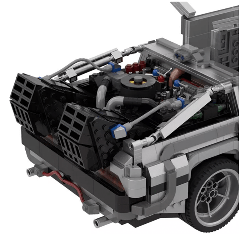 Retro Time-Travel Coupe | 2716pcs