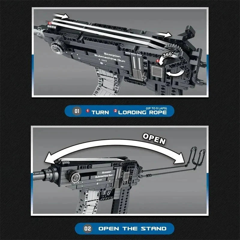 Scorpion Sub Machine | 566pcs