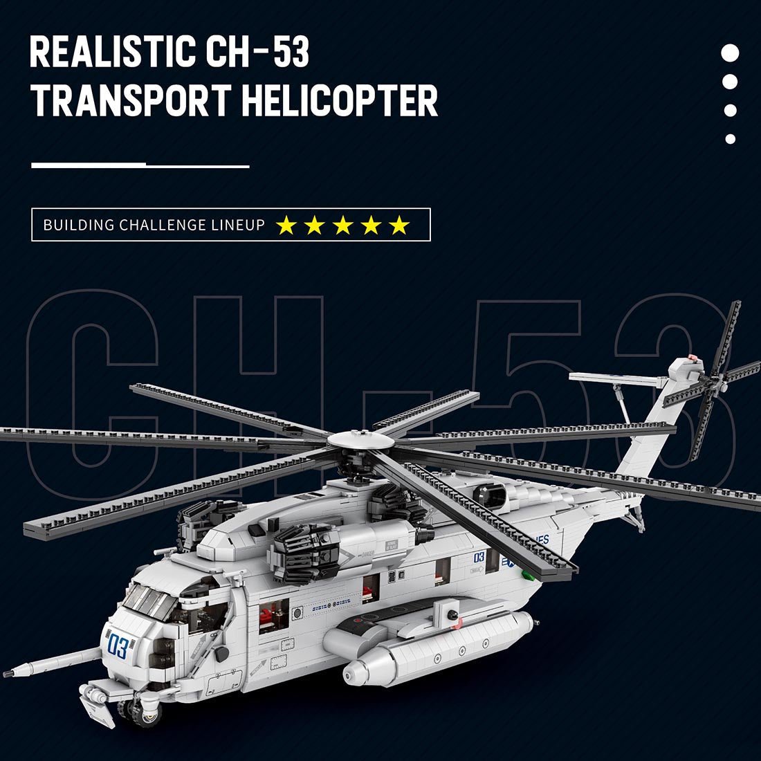 Sikorsky Ch-53K Super Stallion | 2192pcs
