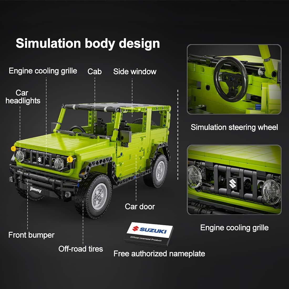 RC Japan Compact 4x4 SUV | 579pcs
