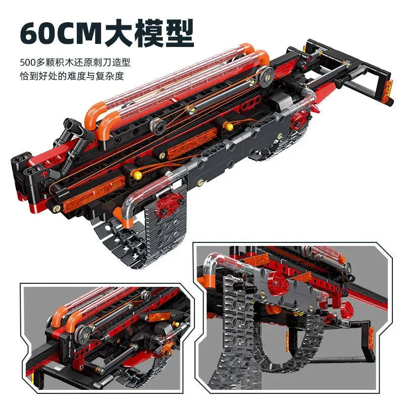 Technical Heat Bayonet | 533pcs