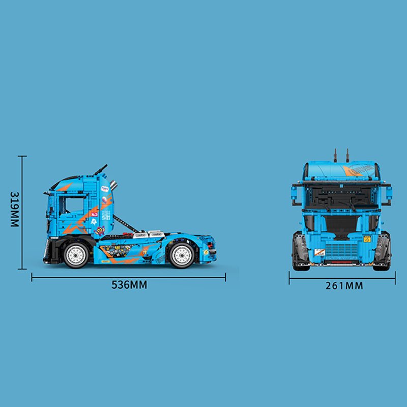 RC Long-Haul Trailer Truck | 3655pcs