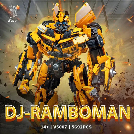 Transformation DJ Rambo Man Mech Robot Bricks Toy | 5692pcs