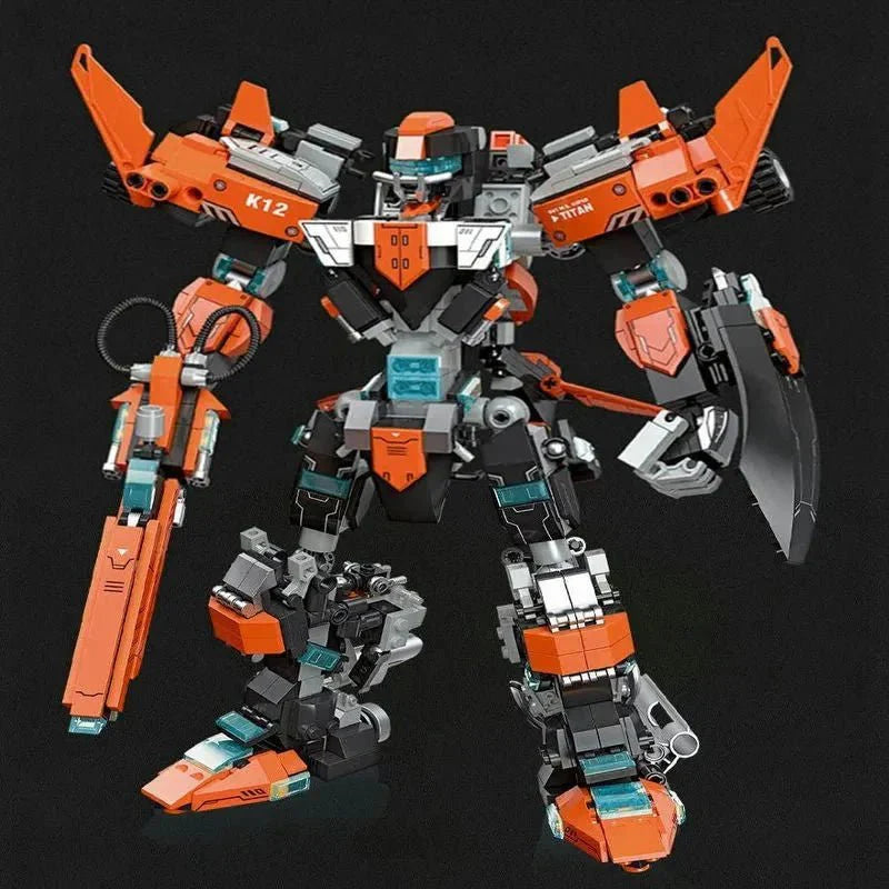 Transformer Titan Knight Mecha Robot Warrior | 996pcs