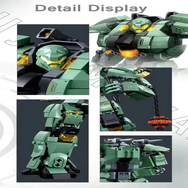 Transforming Mecha Robot Warrior Leader Bricks Toy | 542pcs