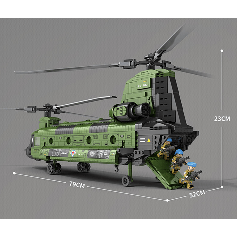 Transport Helicopter | 1621pcs