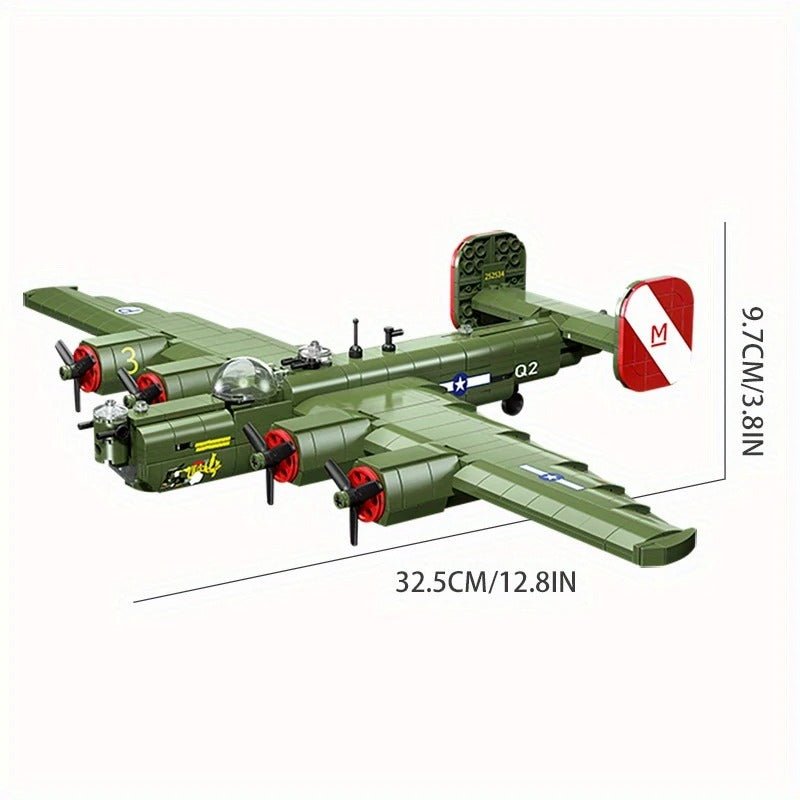 US B24 Long-range Strategic Bomber | 788pcs