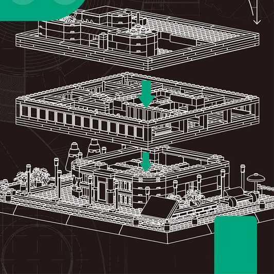 Villa Savoye, Paris | 1225pcs