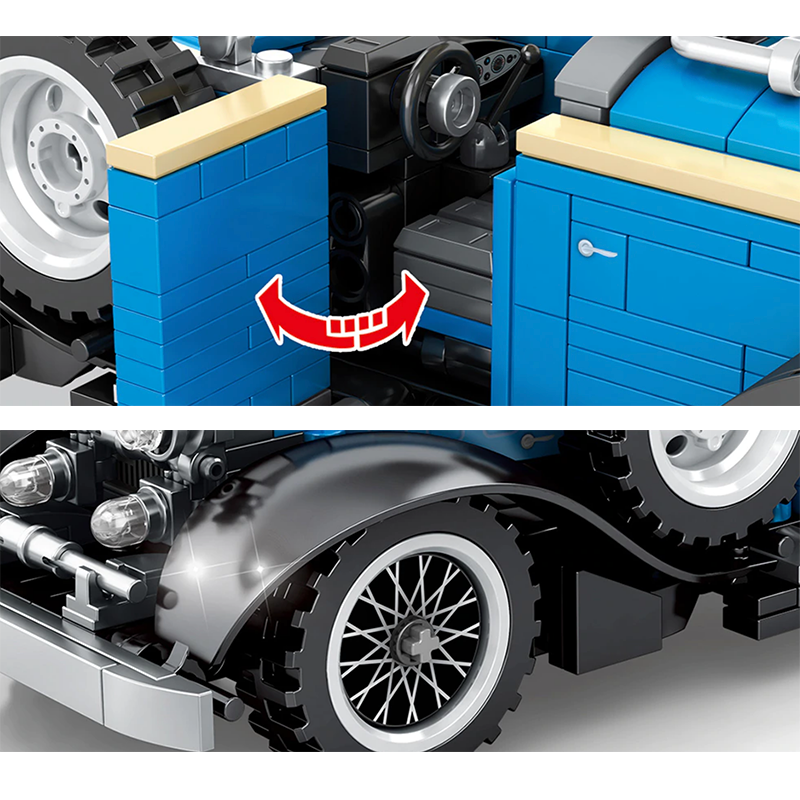 Vintage 1932 Classic Roadster | 785pcs