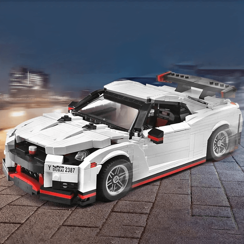 R35 GTR Godzilla White | 1024pcs