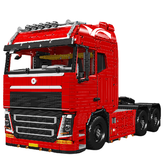 EU Truck With Trailer Remote Control Building Blocks Kit