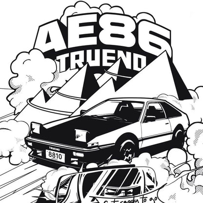 Toyota AE86 Corolla | 326pcs