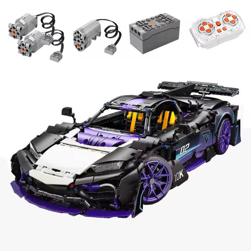 German Hypercar One Remote Control | 2243pcs